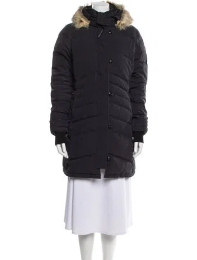 Pre-owned Canada Goose Parka In Black