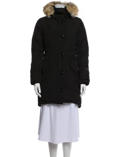 Pre-owned Canada Goose Parka In Black