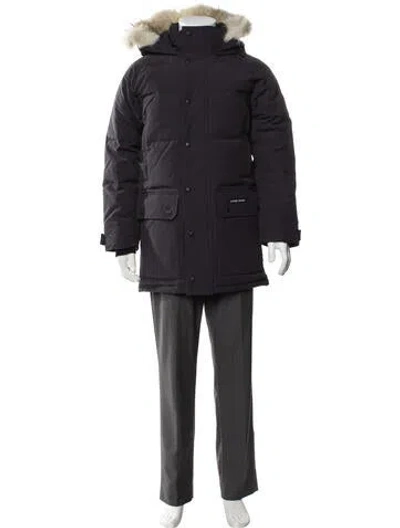 Pre-owned Canada Goose Parka In Black