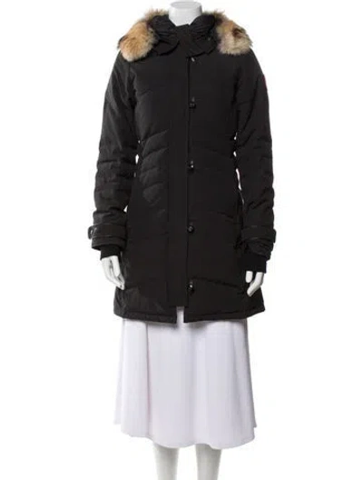 Pre-owned Canada Goose Parka In Black