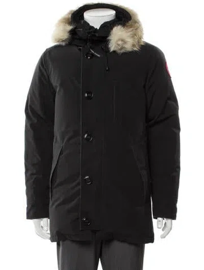 Pre-owned Canada Goose Parka In Black