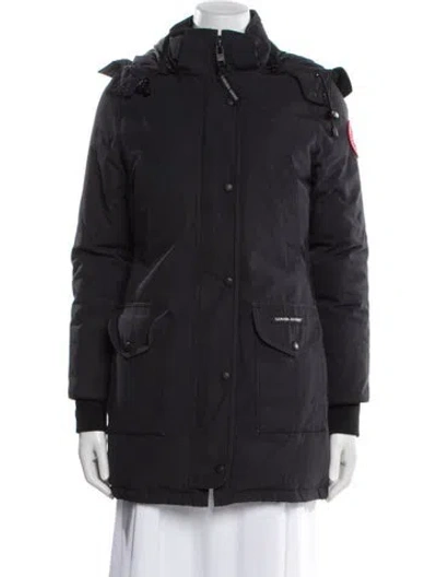 Pre-owned Canada Goose Parka In Black