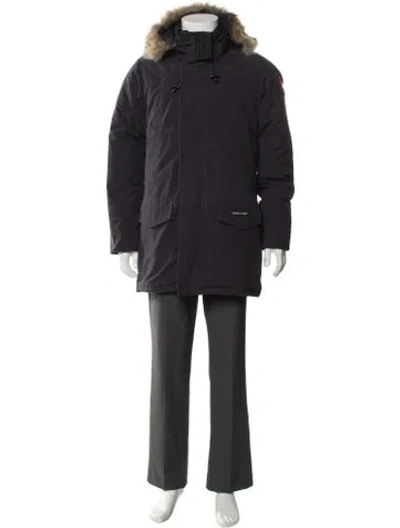 Pre-owned Canada Goose Parka In Black