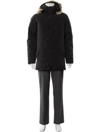 Pre-owned Canada Goose Parka In Black