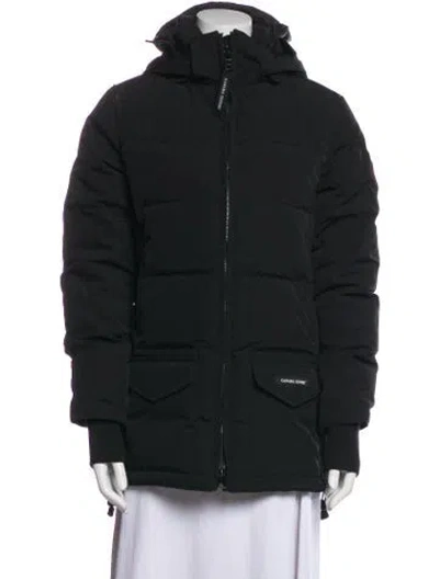 Pre-owned Canada Goose Parka In Black