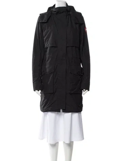 Pre-owned Canada Goose Parka In Black