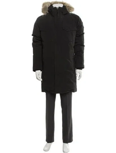 Pre-owned Canada Goose Parka In Black