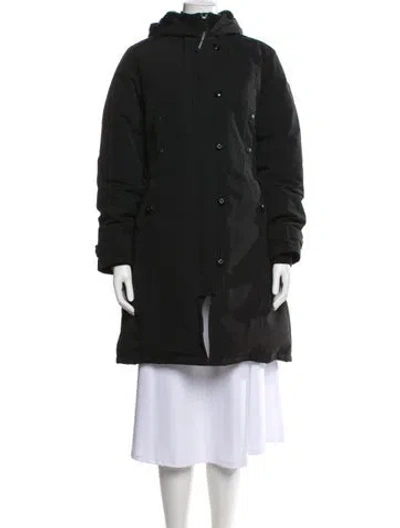 Pre-owned Canada Goose Parka In Black