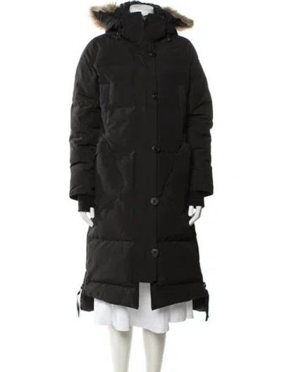 Pre-owned Canada Goose Parka In Black