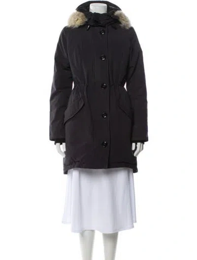 Pre-owned Canada Goose Parka In Black