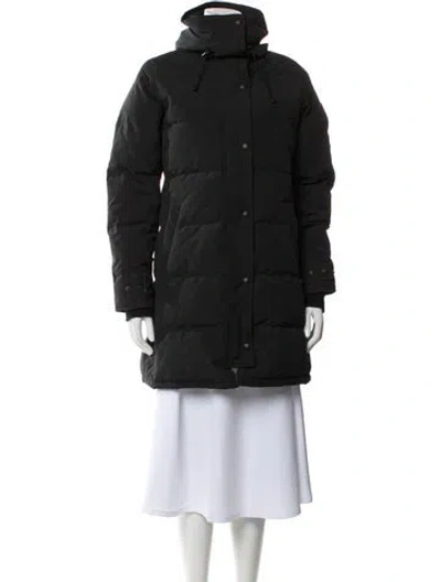 Pre-owned Canada Goose Parka In Black