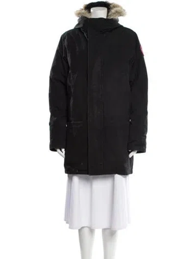 Pre-owned Canada Goose Parka In Black