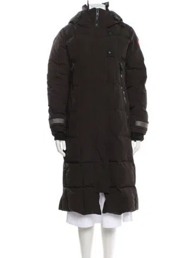 Pre-owned Canada Goose Parka In Black
