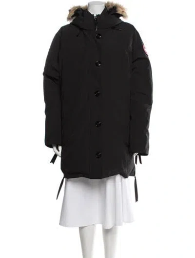 Pre-owned Canada Goose Parka In Black