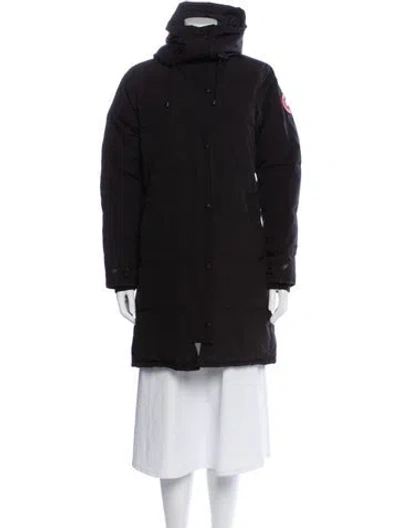 Pre-owned Canada Goose Parka In Black