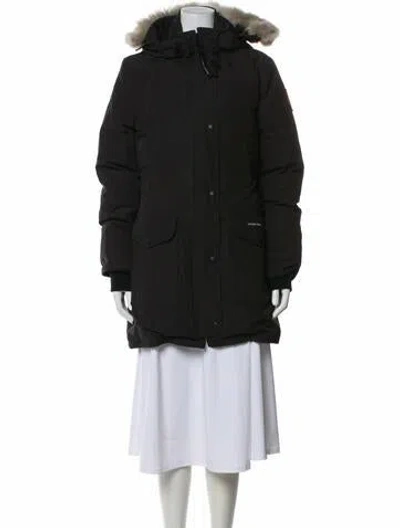 Pre-owned Canada Goose Parka In Black