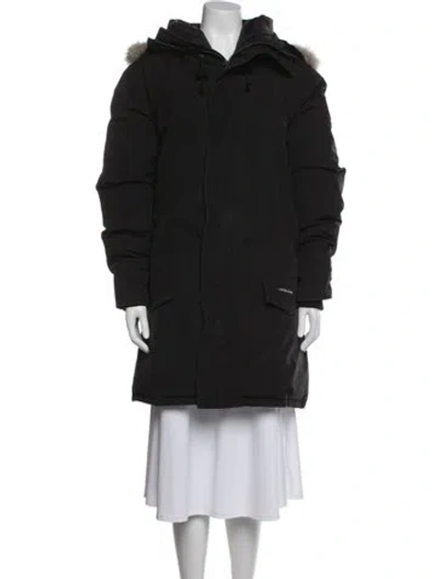 Pre-owned Canada Goose Parka In Black