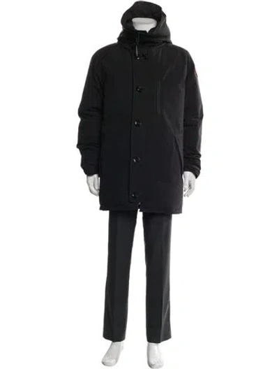 Pre-owned Canada Goose Parka In Black