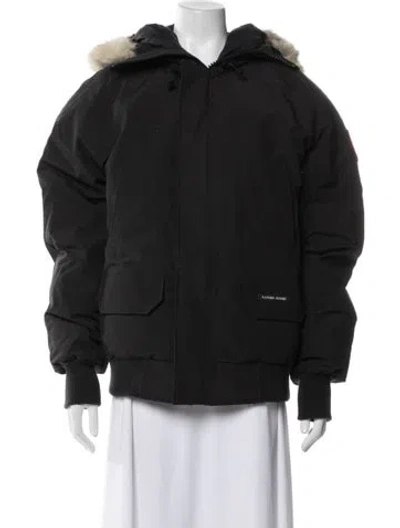 Pre-owned Canada Goose Parka In Black