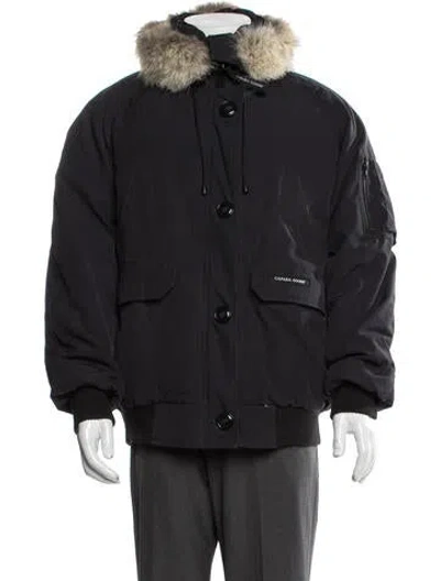 Pre-owned Canada Goose Parka In Black