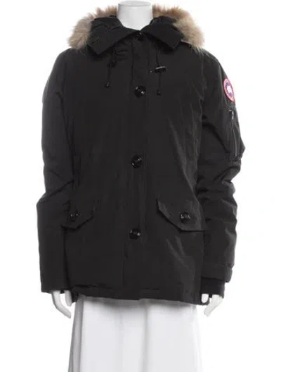 Pre-owned Canada Goose Parka In Black