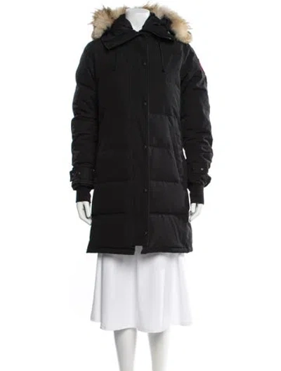 Pre-owned Canada Goose Parka In Black