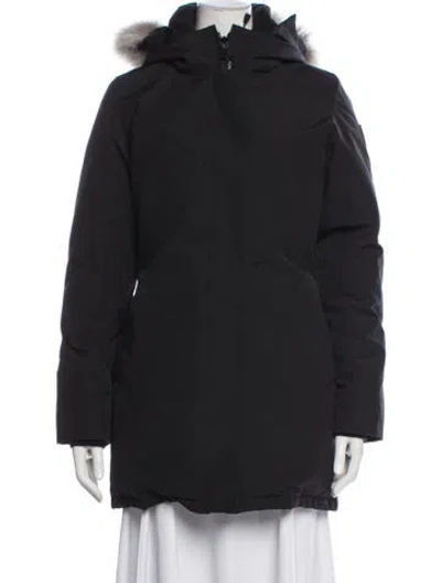 Pre-owned Canada Goose Parka In Black