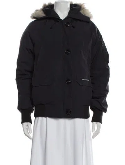 Pre-owned Canada Goose Parka In Black