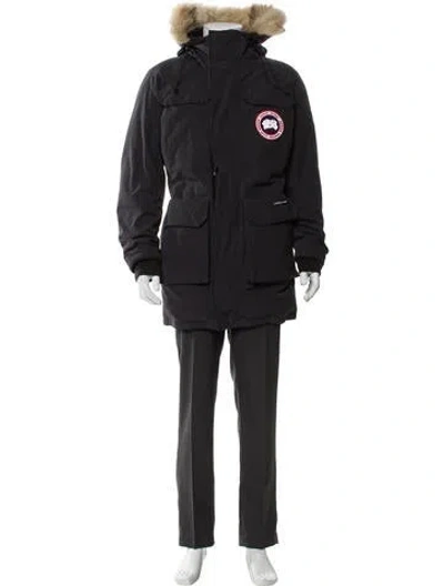 Pre-owned Canada Goose Parka In Black