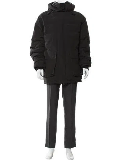 Pre-owned Canada Goose Parka In Black