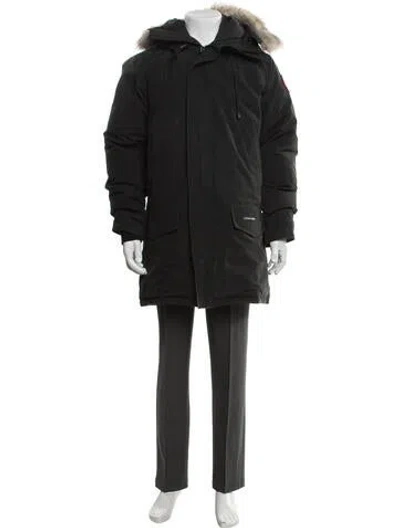 Pre-owned Canada Goose Parka In Black
