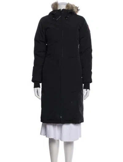 Pre-owned Canada Goose Parka In Black