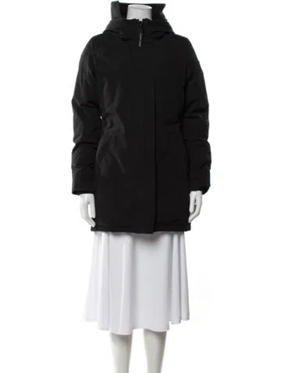 Pre-owned Canada Goose Parka In Black
