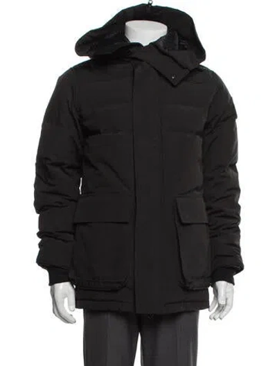 Pre-owned Canada Goose Parka In Black