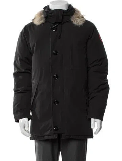 Pre-owned Canada Goose Parka In Black