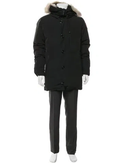 Pre-owned Canada Goose Parka In Black