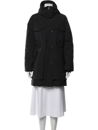 Pre-owned Canada Goose Parka In Black