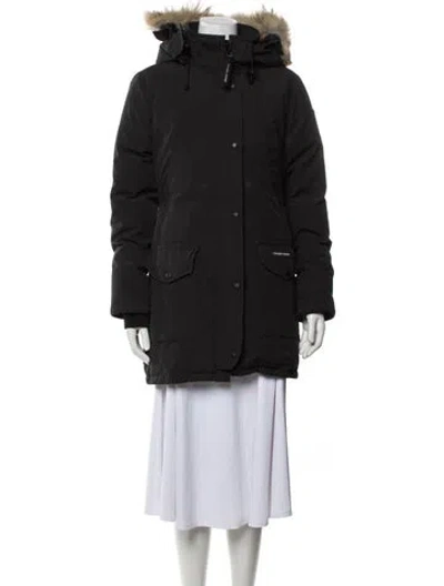 Pre-owned Canada Goose Parka In Black