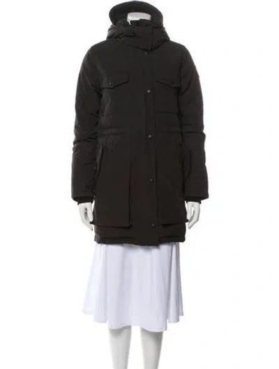Pre-owned Canada Goose Parka In Black