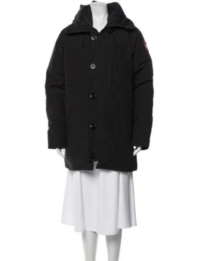 Pre-owned Canada Goose Parka In Black