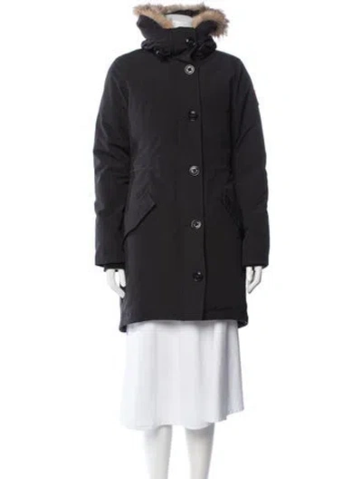 Pre-owned Canada Goose Parka In Black