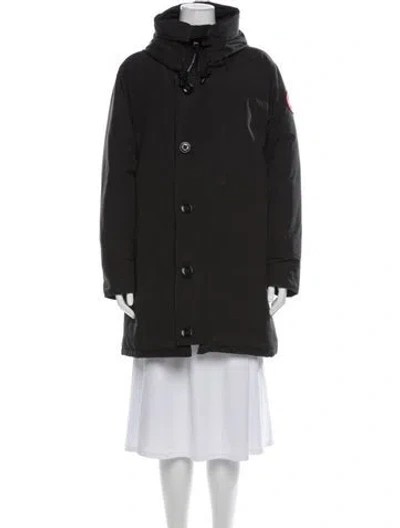 Pre-owned Canada Goose Parka In Black