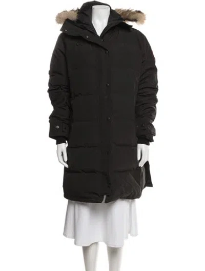 Pre-owned Canada Goose Parka In Black