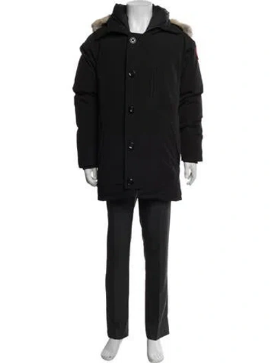 Pre-owned Canada Goose Parka In Black