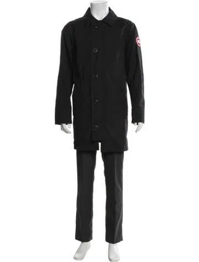 Pre-owned Canada Goose Parka In Black