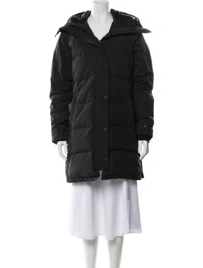 Pre-owned Canada Goose Parka In Black