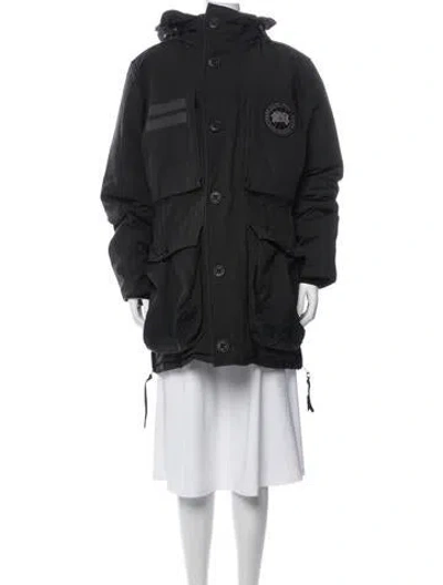 Pre-owned Canada Goose Parka In Black