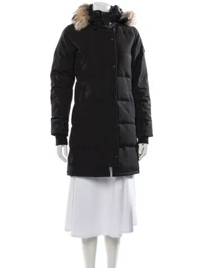 Pre-owned Canada Goose Parka In Black