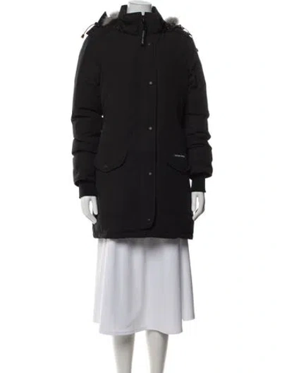 Pre-owned Canada Goose Parka In Black