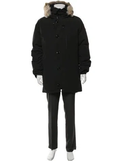 Pre-owned Canada Goose Parka In Black